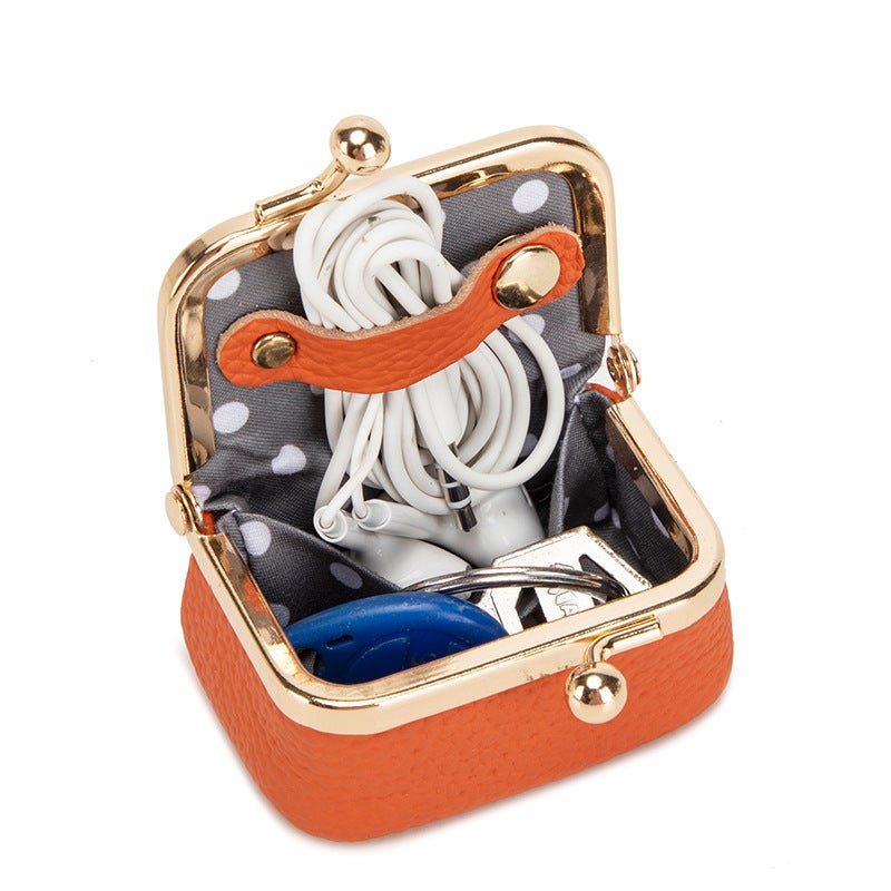Mini Bag, Matching Gold Bag, Diamond Ring Jewelry Bag, Mini Necklace, Earrings, Jewelry Box, Earphone Bag - Image 4